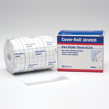 Cover Roll Stretch Adhesive Gauze, 4" x 10 yds.